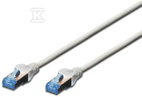 PATCH CORD RJ45/RJ45 F/UTP KAT.5E 3M