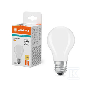 ŻAR.LED CLAS V 4.2W 830 FR E27