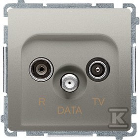 BMAD.01/29 GNIAZDO BASIC SATYNOWY