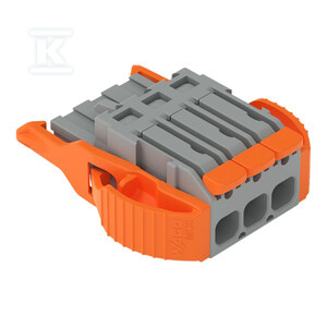 GNIAZDO 1-PRZE.DŹWI.PUSH-IN CA.CLAMP®,