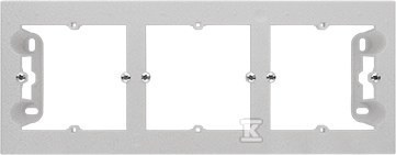 PUSZ.N/T 3-KR.LINE/DUO.ALU.MAT SIMON55