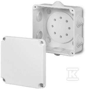 PUSZ.N/T PK-2 118X118X60 B/WKŁ.IP55