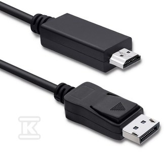 DISPLAYPORT V1.1 MĘSKI HDMI MĘSKI 1M