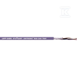 UNITRONIC BUS CAN TRAY 2X2X0,34