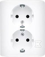 EGSZ2PZ/11 GNIAZDO SIMON54 BIAŁY