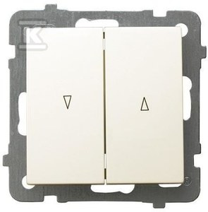 ŁĄCZ.ŻALUZJOWY ECRU AS