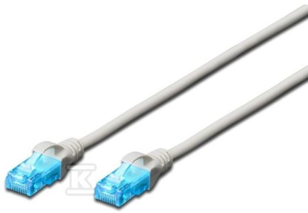PATCH CORD RJ45/RJ45 U/UTP KAT.5E 10M