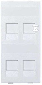 S76C/9 PŁYTKA CONNECT CZYSTA BIEL