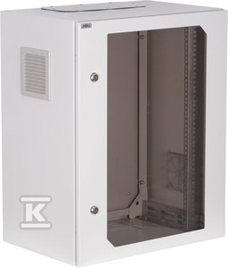 SZAFA19"22UX600X600,DRZ.SZYBA,WEW,SZARA