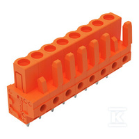 GNIAZDO THT, KON.PRO.RA.5,08 MM, 8-BIEG.