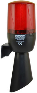 LAMPA CZERWONA+BUZER 48-240V AC