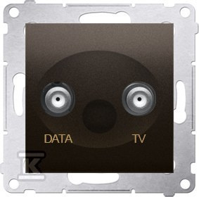 GN.TV-DATA 2 PO.F 5-1000MHz BRĄZ SIMON5