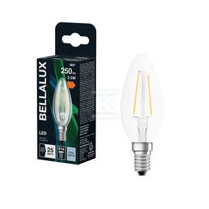 ŻAR.LED BELX CLB 2.5W 840 CLR E14