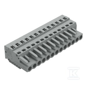 GNIAZDO 1-PRZE.CA.CLAMP®, 2,5 MM2, RA.