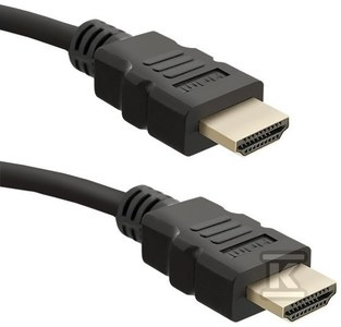 KABEL HDMI A MĘSKI HDMI A MĘSKI 1.5M