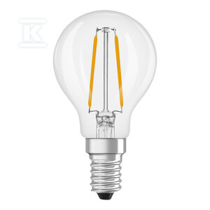 ŻAR.LED CLAS P 1.8W 827 CLR E14