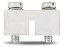 MOSTEK, 2-TOROWY, METAL., SREBRNY