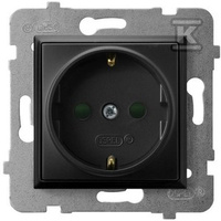 GN.1-KR.Z/U SCHUKO PRZE.CZARNY M.ARIA