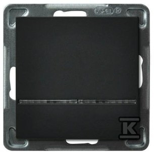 ŁĄCZ.KONTROLNY PODŚ.N.CZARNY MET.SONA