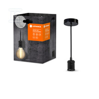 OPR.LED VINT PEND BOBBIN BL MATT