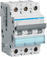 MCB WYŁ.NAD.ICN=10000A/ICU=15KA 3P B 25