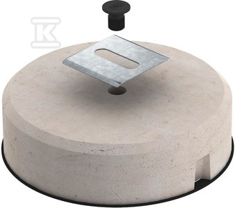 TRAYFIX-10-L PODSTAWA BETONOWA DO KORYT