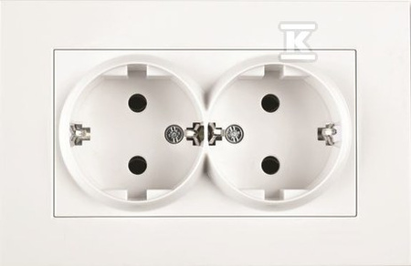 GN.2-KR.SCHUKO KARRE BIAŁY