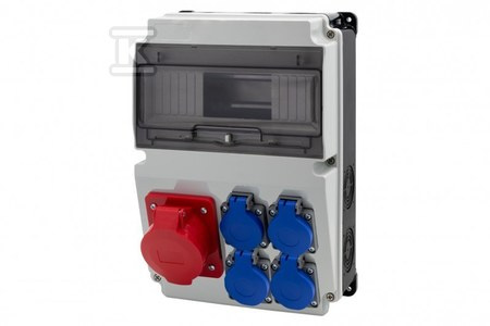 ROZ.LAGO 10M BICOLOR 16/5 4X230V