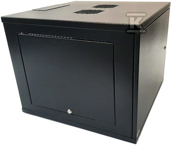 SZAFA WISZĄCA 19" 6U/600 PEŁNE RAL 703