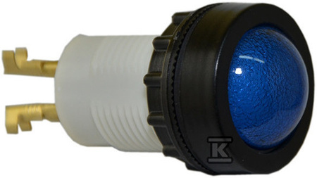 D22S 24-230V-NIEBIESKA LAMPKA