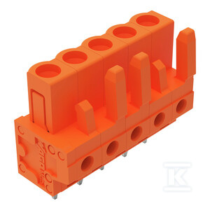 GNIAZDO THT, KON.PRO.RA.5,08 MM, 5-BIEG.