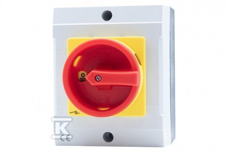 WYŁĄCZ.WS-25 0/1 25A 3P IP65 W OBUDOWI