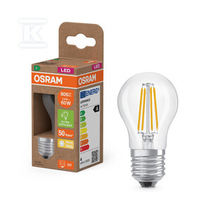 ŻAR.LED CLAS 3.8W 827 CLR E27