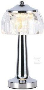 LAM.BIU.NOC.V-TAC 1W ŁAD. ŚCIEM. CHROM