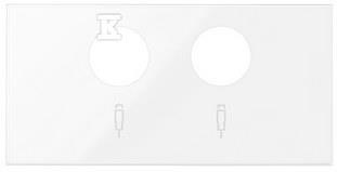 10000053-130 POKRYWA SIMON100 BIAŁY