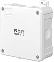 PUSZ.N/T IP55/65 WKŁAD 98X98X46 2K BIA.
