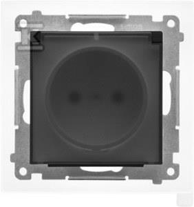 GN.1-KR.Z/U IP44 TR. CZARNY MAT SIMON55