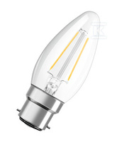 ŻAR.LED 2.5W 827 CLR B22D