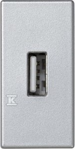 PŁYT.K45/2 USB 22,5X45 ŚRUB ALU