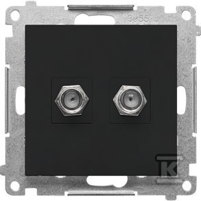 GN.2-KR.ANTEN."F" CZARNY MAT SIMON55