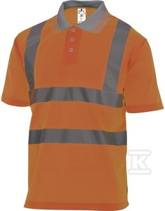 POLO OST.K/RĘKAW.Z POLIE.KL.2 POM.FLUO