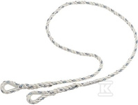 LINA POLIAM.FI 12MM,2PĘTLE Z KAUS.DŁ.2