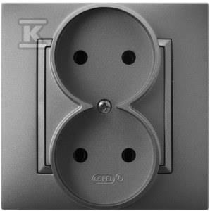 GN.2-KR.B/U Z RAMKĄ SZARY MAT ARIA