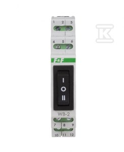 MODUŁOWY PRZEŁĄCZNIK 3-P 1-0-2 WB-2