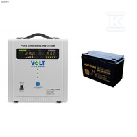 SINUS PRO 1500 E 12/230V +AGM 12V 100AH