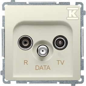 BMAD.01/12 GNIAZDO BASIC BEŻ