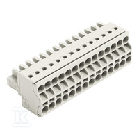 GNIAZDO 2-PRZE.PUSH-IN CA.CLAMP®, 2,5 M