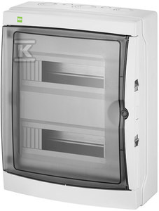 ROZDZ.N/T 2X13M IP65 DRZW.TRANSP.GALANT+