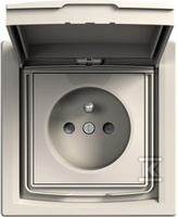 GN.1-KR.Z/U IP44 PRZESŁ. KREM ASFORA