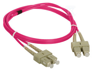 PATCH CORD MM OM4 SC-SC DUPLEX 50/125 2M